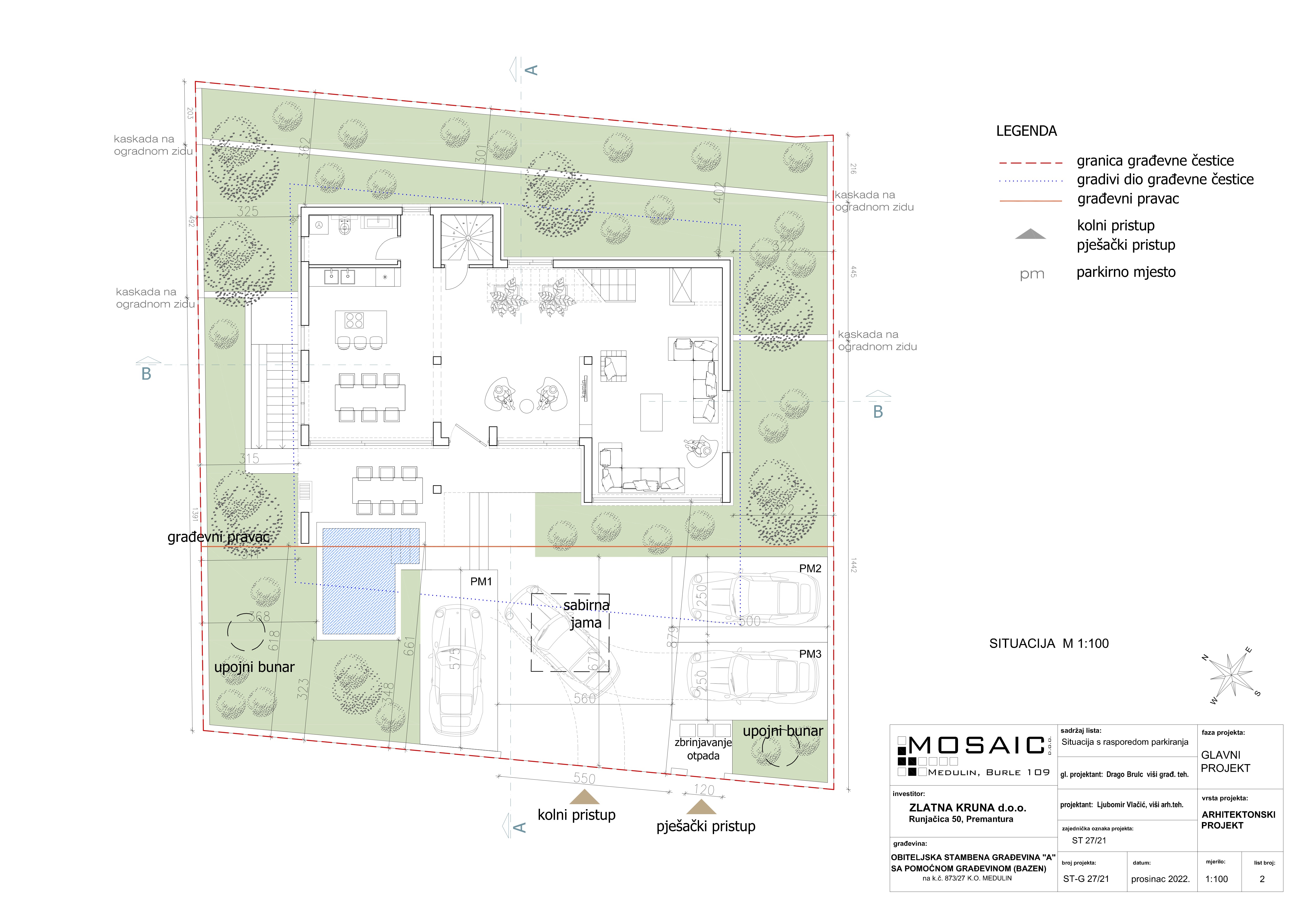 Villa A First Floor Plan