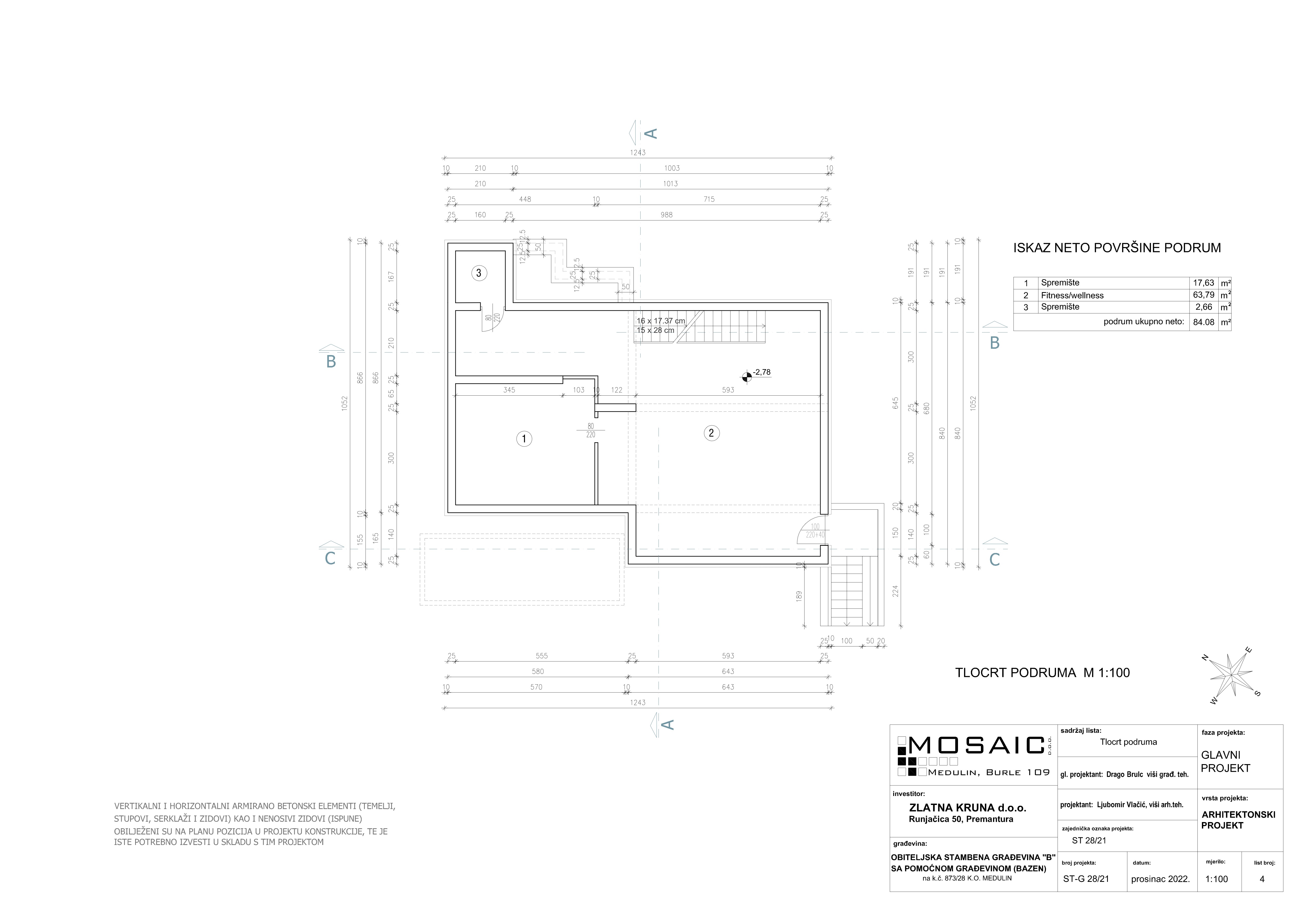 Villa B Ground Floor Plan