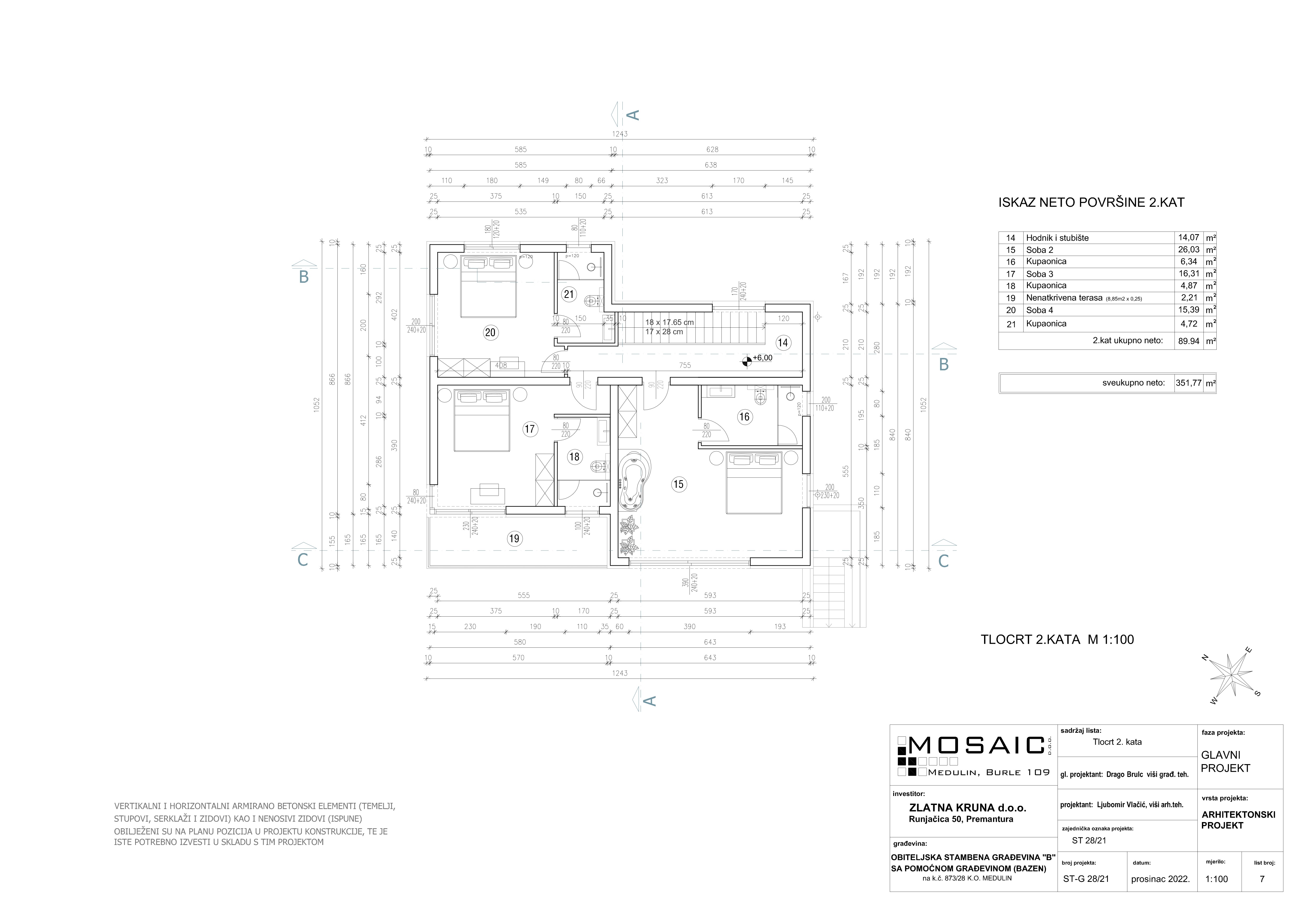 Villa B Site Plan